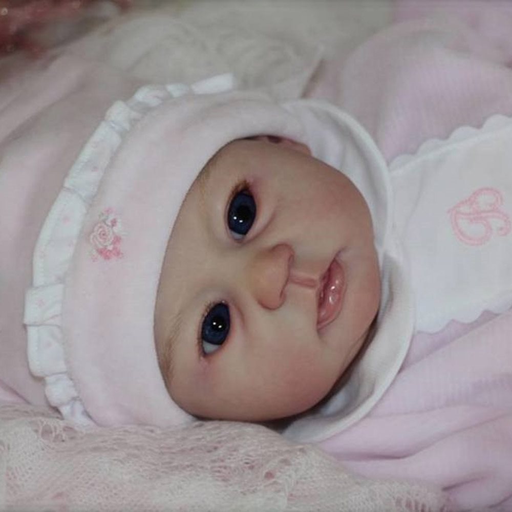 17''inch sweet Realistic reborn baby doll mio