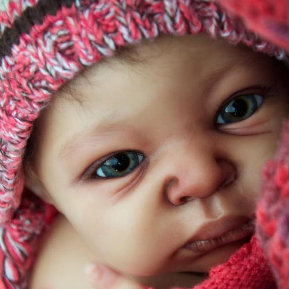20 inch Cute Alyssa African American Reborn Baby Doll