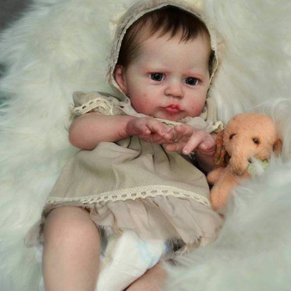17'' Full Silicone Estelle·li Reborn Baby Doll