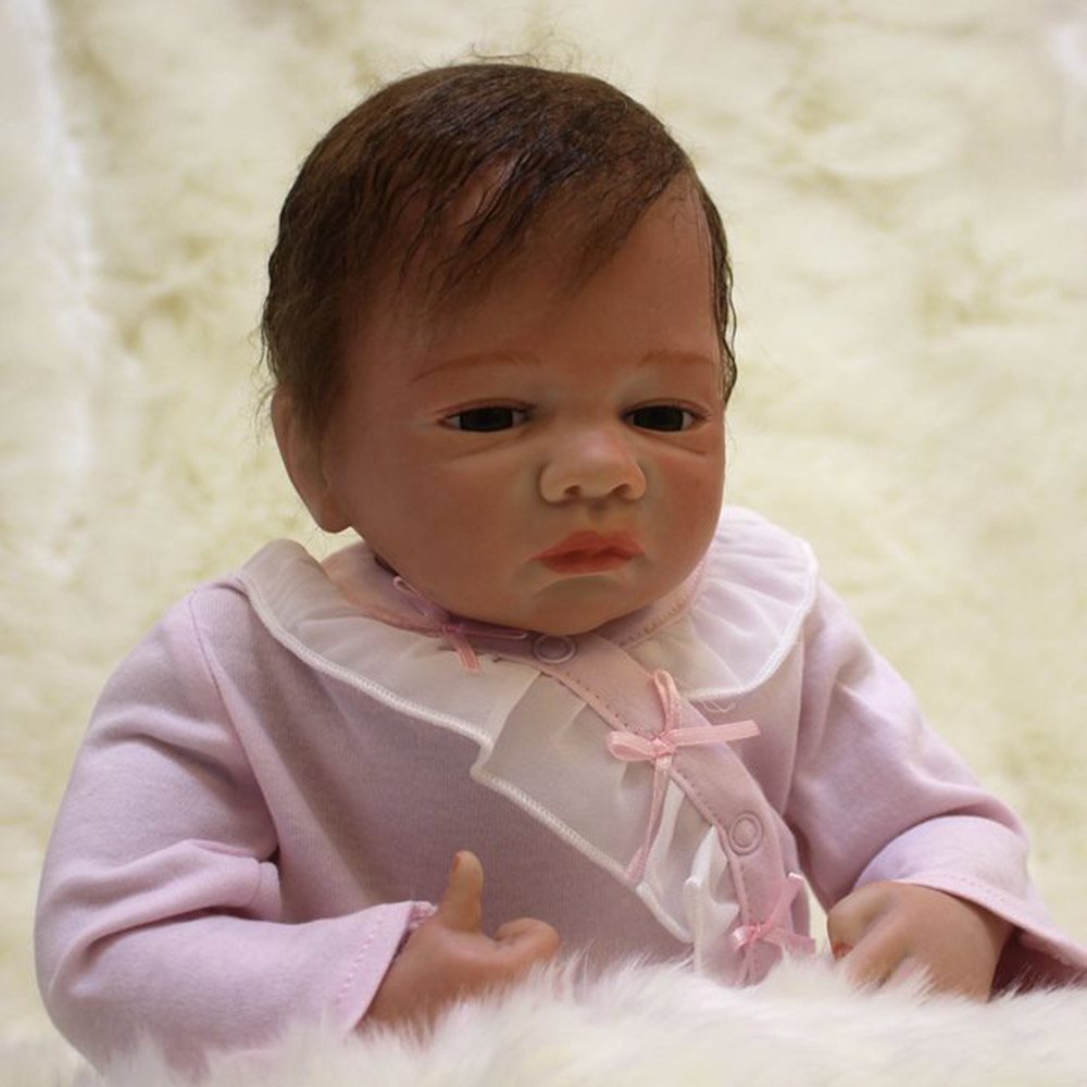 17'' Full Silicone Alexis Reborn Baby Doll Girl