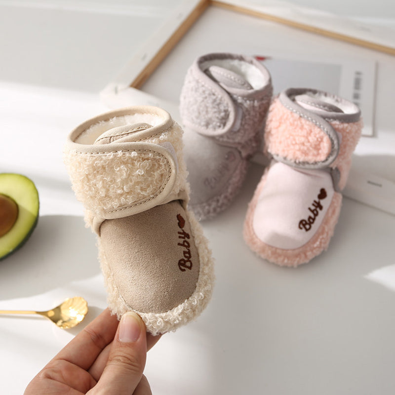 Lovely Plush Soft Soles Shoes for 20-24 Inches Reborn Dolls