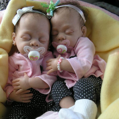 17' Little Full Silicone Twins Toy