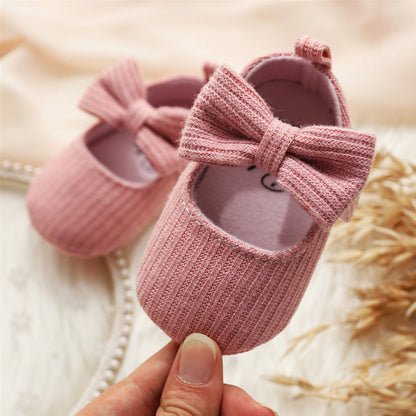 Cute Bow Knot Shoes for 20-24 Inches Reborn Dolls
