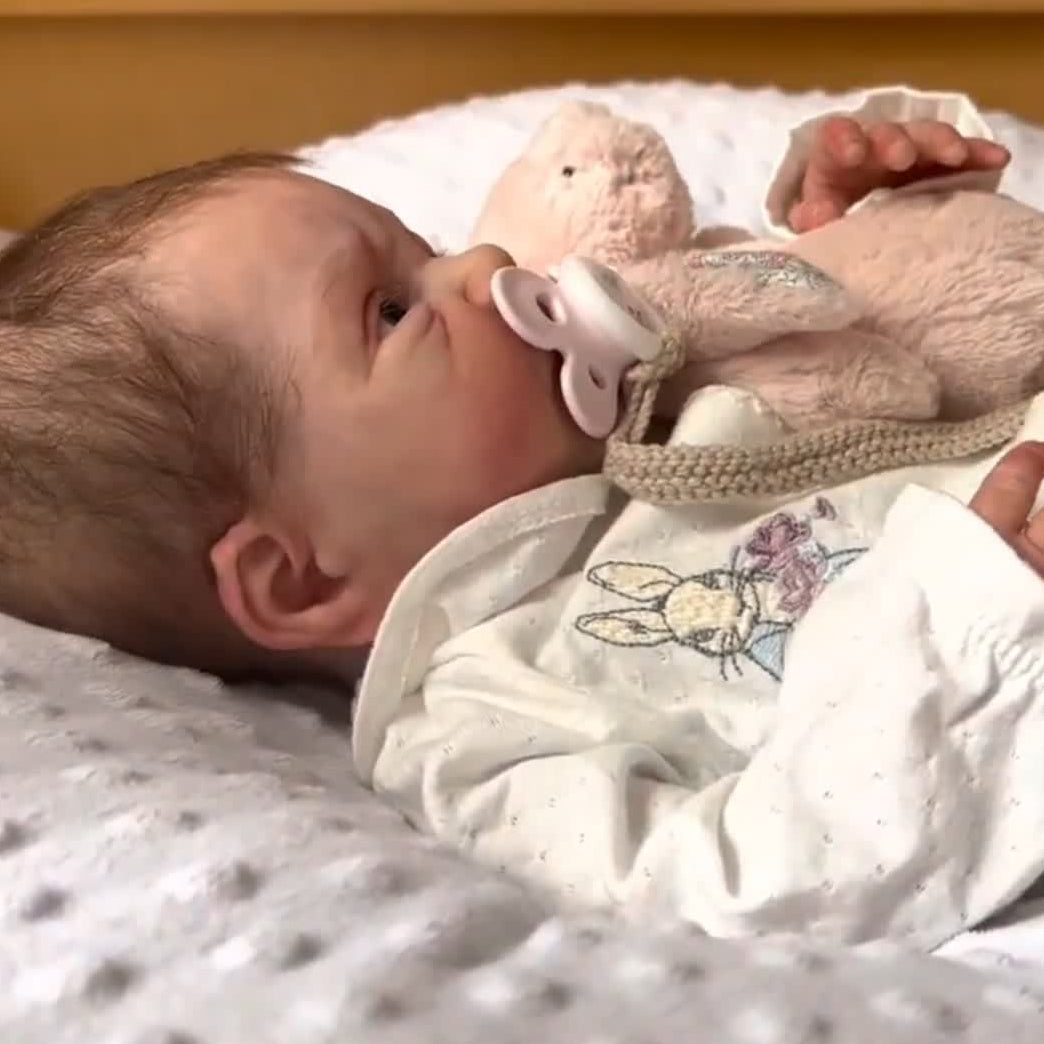 17'' Alva Soft Silicone Realistic Cute Reborn Baby Dolls