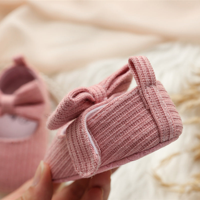 Cute Bow Knot Shoes for 20-24 Inches Reborn Dolls