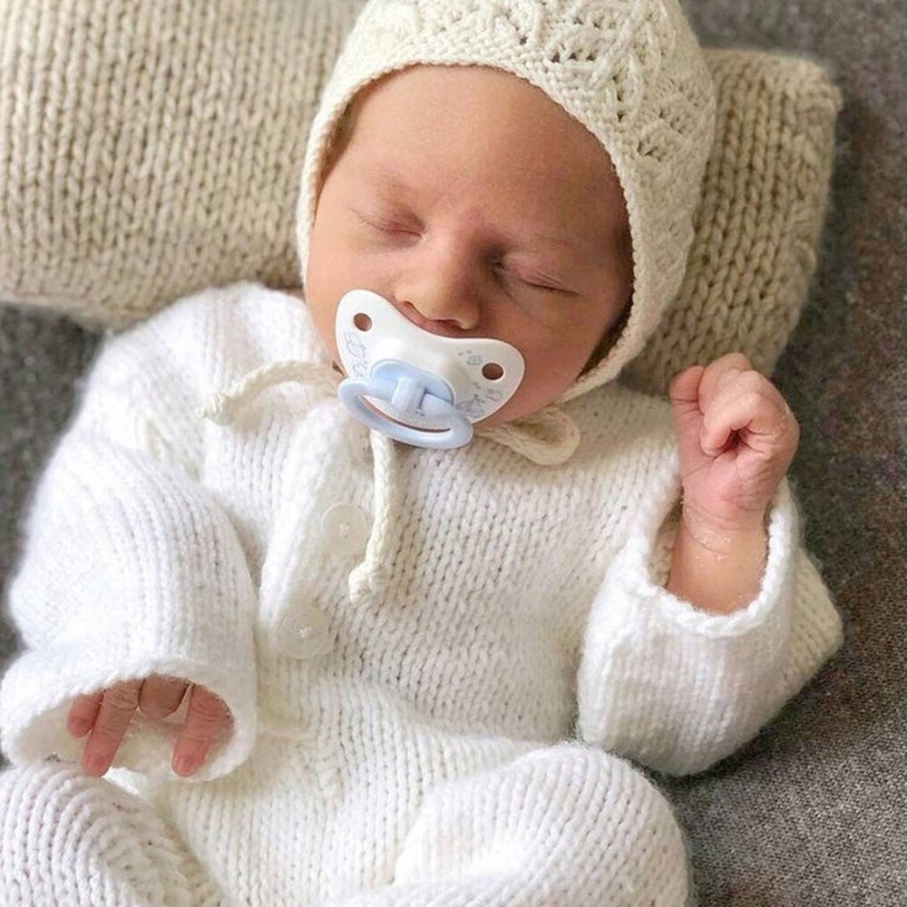22''Full Silicone Sean Reborn Baby Doll Girl