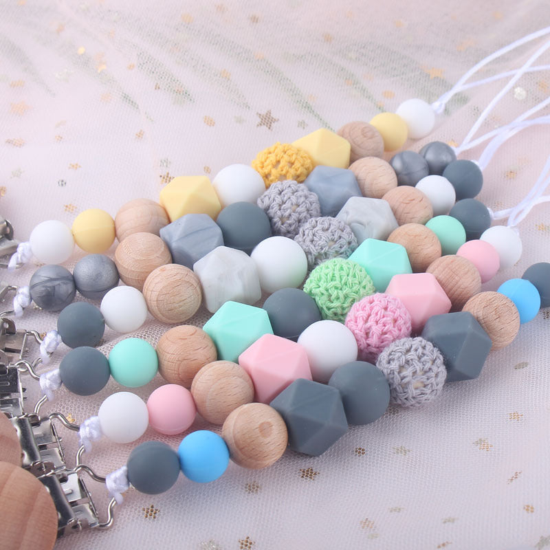 Cute Silicone Anti-drop Pacifier Chain