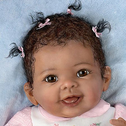 Lifelike 21'' Cutest Hill Reborn Baby Doll Girl Toy