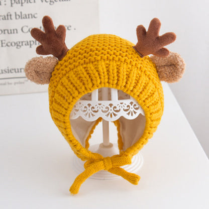 Cute Antlers Christmas Hats for 20-23 Inches Reborn Dolls