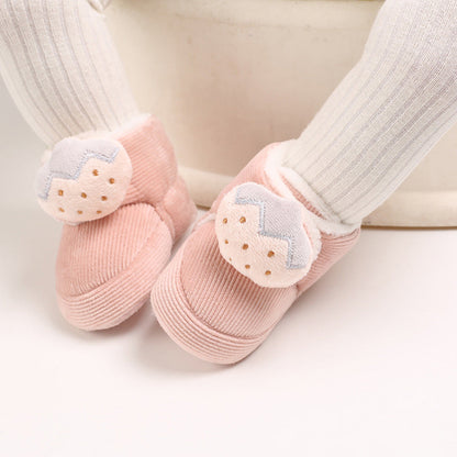 Cute Plush Soft Soles Shoes for 20-24 Inches Reborn Dolls