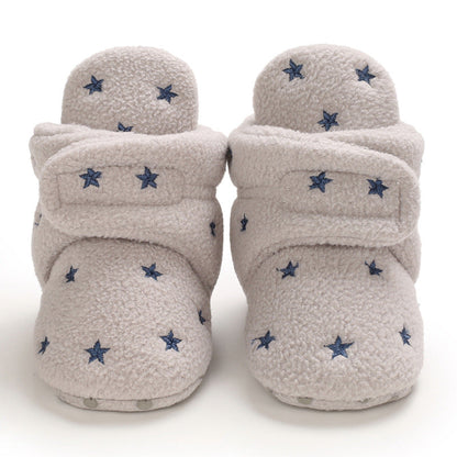 Cute Plush Soft Soles Shoes for 20-24 Inches Reborn Dolls