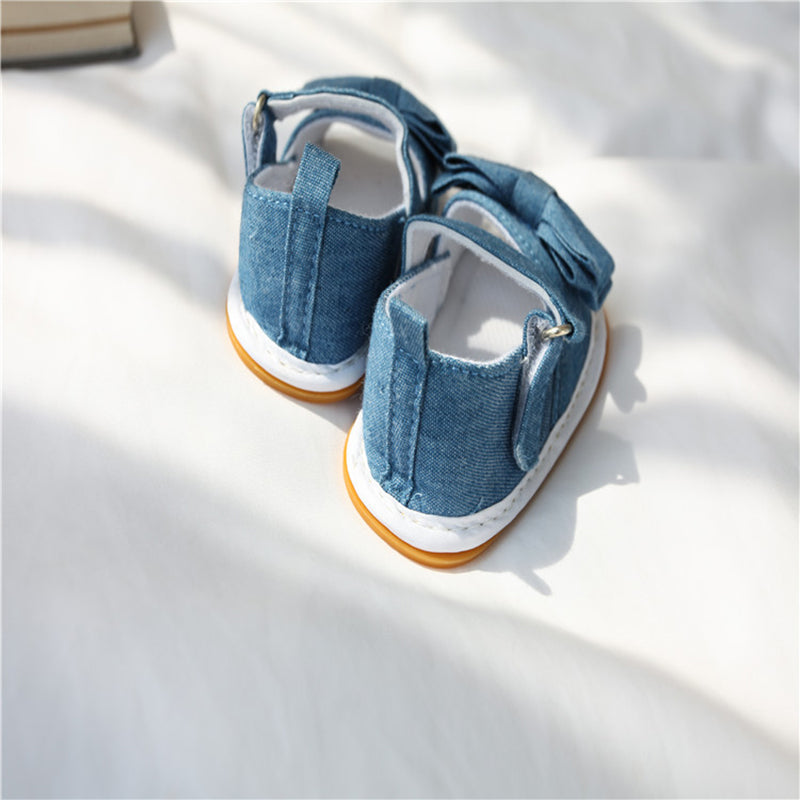 Cute Bow Knot Sandals for 20-24 Inches Reborn Dolls