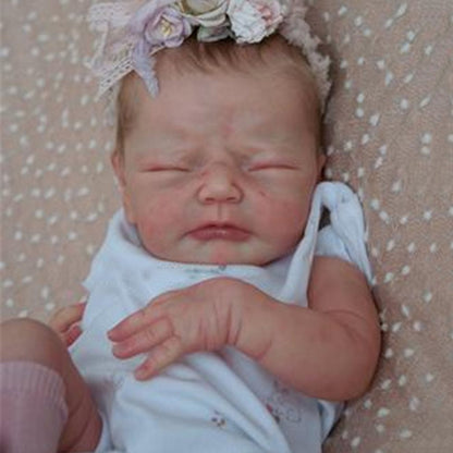 17'' Little Adriesdolls Full Silicone Baby Girl