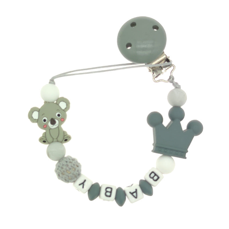 Cute Multicolor Silicone Pacifier Chain