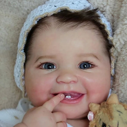21''Lifelike Lovelyn Awake Reborn Juliana Doll