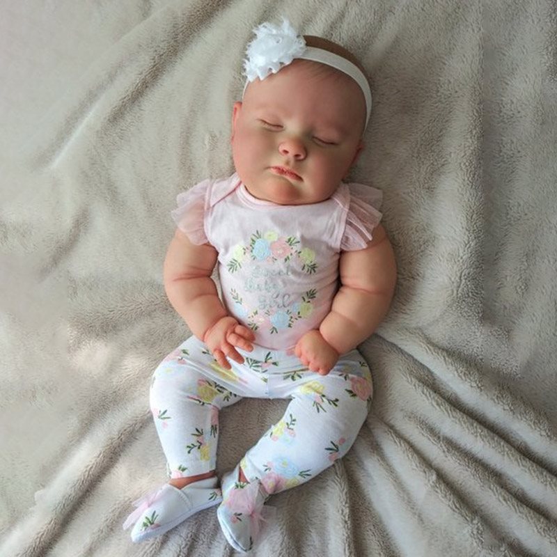 22'' Little real cute Godfery Reborn Baby Doll boy