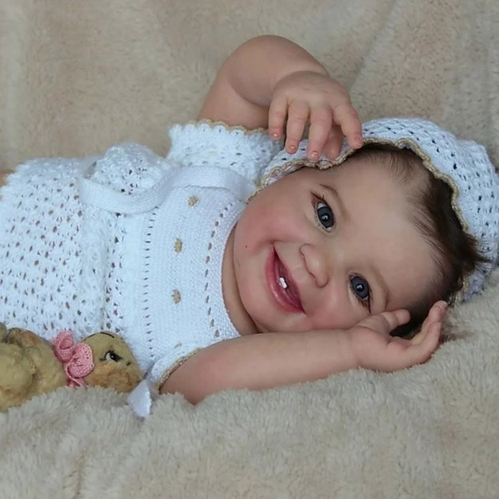 21''Lifelike Lovelyn Awake Reborn Juliana Doll