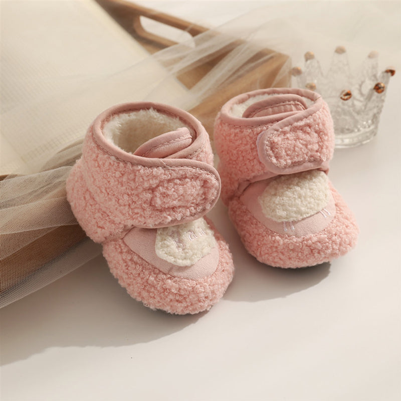 Lovely Plush Soft Soles Shoes for 20-24 Inches Reborn Dolls