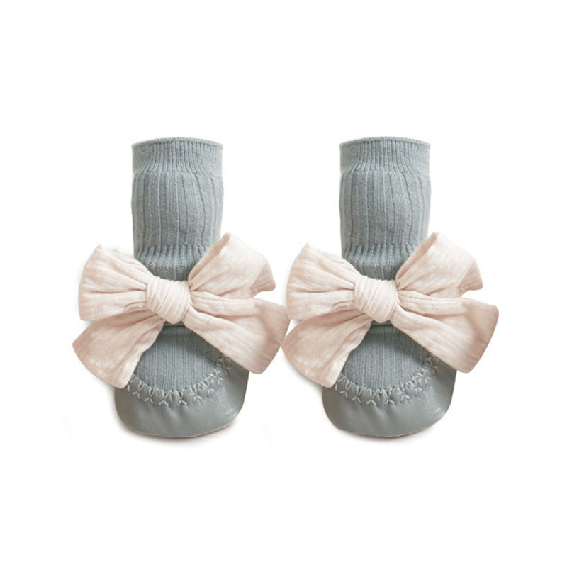 Middle Tube Anti-Drop Bow Knot Shoes for 17-24 Inches Reborn Dolls
