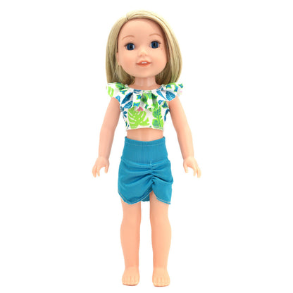 14.5 inch American Girl Doll Wellie Wishers Clothes For Holiday