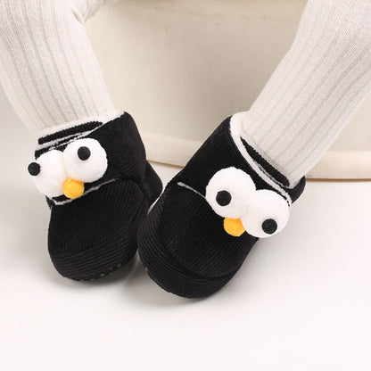 Cute Plush Soft Soles Shoes for 20-24 Inches Reborn Dolls